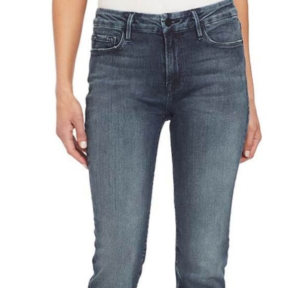 FRAME Denim Le Mini Boot Jethro Released Hem mid rise slim boot fit size 24 BNWT - Picture 1 of 13